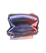 Alelike by Bed|Stü—a compact purse photographed from above against a white background, featuring multiple compartments and card slots for organizing your travel essentials.